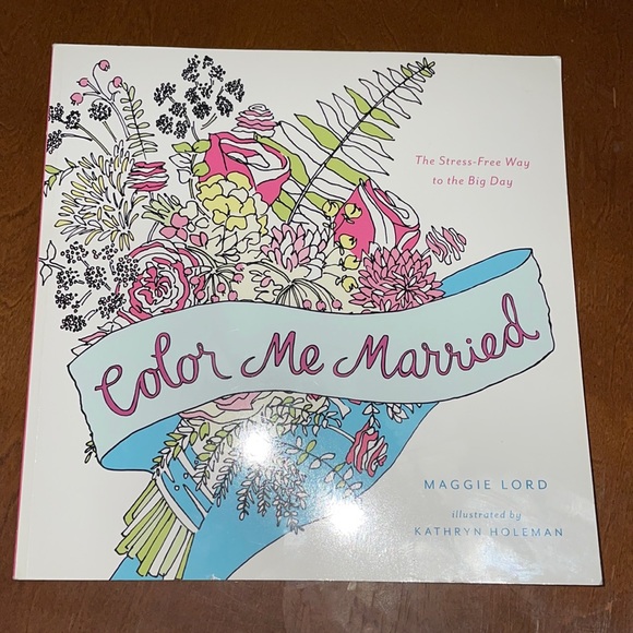 Little Brown Other - Free w/ 15$+ purchase Color “Me Married” Adult Coloring Book By Maggie Lord